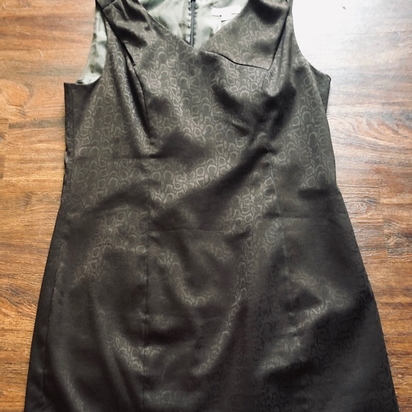 Coldwater creek dress 16 delicate leopard print brown. - Picture 3 of 5